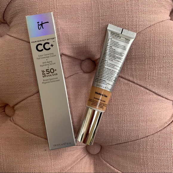 ⭐️NEW⭐️ It Cosmetics CC+ in Medium Tan - Picture 1 of 4